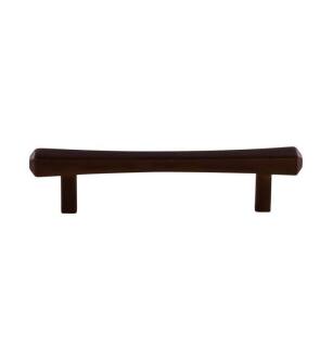 Top Knobs TK812ORB Serene 3 3/4" Center to Center Juliet Bar Cabinet Pull in Oil Rubbed Bronze