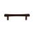 Top Knobs TK812ORB Serene 3 3/4" Center to Center Juliet Bar Cabinet Pull in Oil Rubbed Bronze