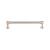 Top Knobs TK804BSN Serene 6 3/8" Center to Center Lydia Handle Cabinet Pull in Brushed Satin Nickel