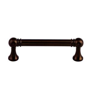 Top Knobs TK802ORB Serene 3 3/4" Center to Center Lydia Handle Cabinet Pull in Oil Rubbed Bronze