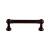 Top Knobs TK802ORB Serene 3 3/4" Center to Center Lydia Handle Cabinet Pull in Oil Rubbed Bronze