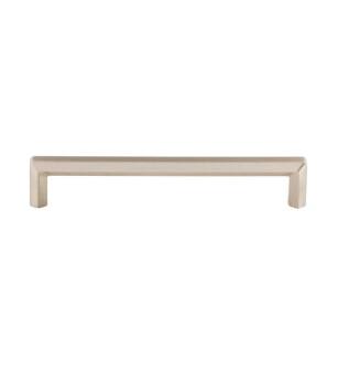 Top Knobs TK795BSN Serene 6 5/8" Center to Center Lydia Handle Cabinet Pull in Brushed Satin Nickel