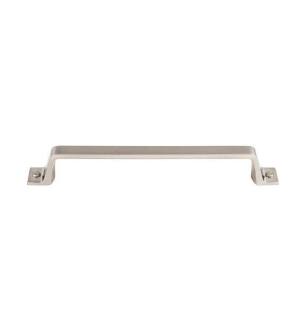 Top Knobs TK745BSN Barrington 6 3/8" Center to Center Channing Handle Cabinet Pull in Brushed Satin Nickel
