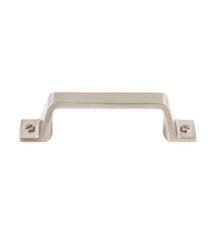 Top Knobs TK742BSN Barrington 3" Center to Center Channing Handle Cabinet Pull in Brushed Satin Nickel