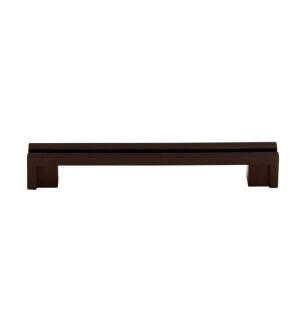 Top Knobs TK56ORB Sanctuary 5" Center to Center Zinc Alloy Flat Rail Pull in Oil Rubbed Bronze