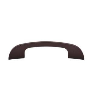 Top Knobs TK41ORB Sanctuary 4" Center to Center Zinc Alloy Curved Tidal Pull in Oil Rubbed Bronze
