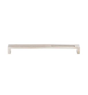Top Knobs TK268SS Sanctuary II 9" Center to Center Zinc Alloy Modern Metro Slot Cabinet Pull in Brushed Stainless Steel