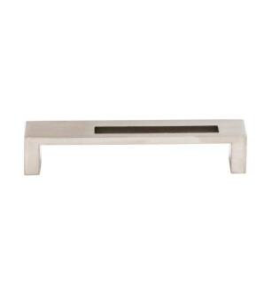 Top Knobs TK266SS Sanctuary II 5" Center to Center Zinc Alloy Modern Metro Slot Cabinet Pull in Brushed Stainless Steel