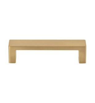 Top Knobs TK250HB Sanctuary II 3 3/4" Center to Center Zinc Alloy Modern Metro Cabinet Pull in Honey Bronze