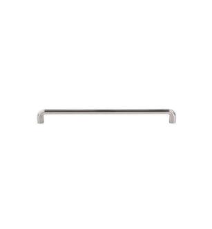 Top Knobs TK225BSN Victoria Falls 12" Center to Center Zinc Alloy Cabinet Pull in Brushed Satin Nickel