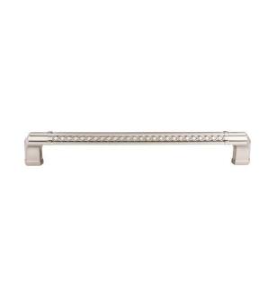 Top Knobs TK209BSN Tower Bridge 18" Center to Center Zinc Alloy Cabinet Pull in Brushed Satin Nickel