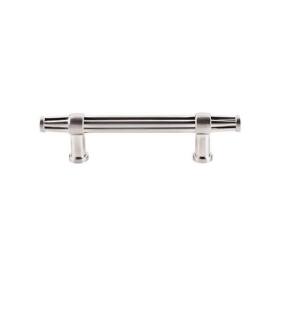 Top Knobs TK197BSN Luxor 3 3/4" Center to Center Zinc Alloy Luxor Cabinet Pull in Brushed Satin Nickel