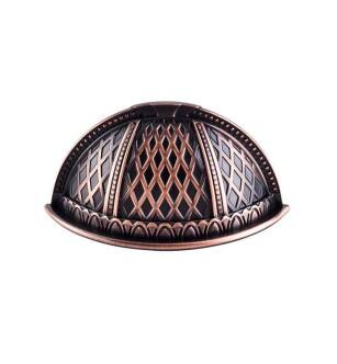 Top Knobs TK172TB Trevi 2 1/2" Center to Center Zinc Alloy Trevi Cup Pull in Tuscan Bronze