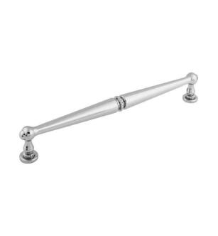 Top Knobs TK158PC Appliance 12" Center to Center Zinc Alloy Edwardian Appliance Pull in Polished Chrome
