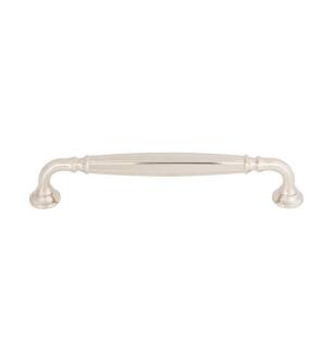 Top Knobs TK1053PN Grace 6 3/8" Center to Center Zinc Alloy Barrow Cabinet Pull in Polished Nickel