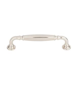 Top Knobs TK1052PN Grace 5 1/8" Center to Center Zinc Alloy Barrow Cabinet Pull in Polished Nickel