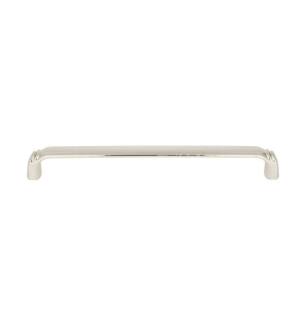Top Knobs TK1037PN Grace 12" Center to Center Zinc Alloy Pomander Appliance Cabinet Pull in Polished Nickel