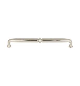 Top Knobs TK1025PN Grace 8 7/8" Center to Center Zinc Alloy Henderson Cabinet Pull in Polished Nickel