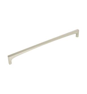 Top Knobs TK1017BSN Grace 12" Center to Center Zinc Alloy Riverside Cabinet Pull in Brushed Satin Nickel