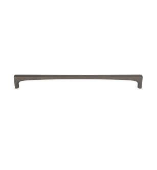 Top Knobs TK1016AG Grace 8 7/8" Center to Center Zinc Alloy Riverside Cabinet Pull in Ash Gray
