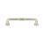 Top Knobs TK1003PN Grace 5 1/8" Center to Center Zinc Alloy Kent Cabinet Pull in Polished Nickel