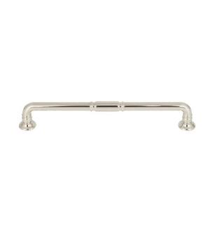 Top Knobs TK1005PN Grace 7 5/8" Center to Center Zinc Alloy Kent Cabinet Pull in Polished Nicke