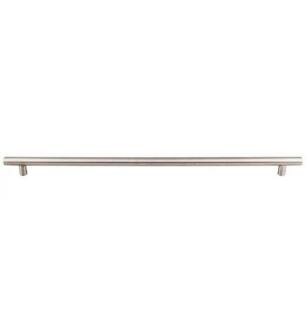 Top Knobs SSH9 Stainless Steel 25 1/4" Center to Center Steel Hollow Bar Cabinet Pull in Brushed Stainless Steel