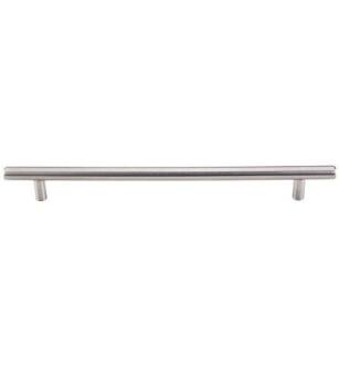 Top Knobs SSH5 Stainless Steel 8 7/8" Center to Center Steel Hollow Bar Cabinet Pull in Brushed Stainless Steel
