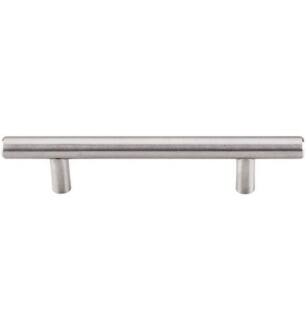 Top Knobs SSH2 Stainless Steel 3 3/4" Center to Center Steel Hollow Bar Cabinet Pull in Brushed Stainless Steel