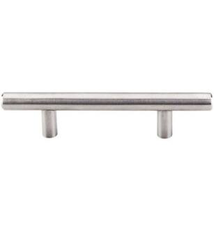Top Knobs SSH1 Stainless Steel 3" Center to Center Steel Hollow Bar Cabinet Pull in Brushed Stainless Steel
