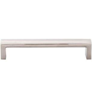 Top Knobs SS98 Stainless Steel 6 3/8" Center to Center Steel Cabinet Pull in Brushed Stainless Steel