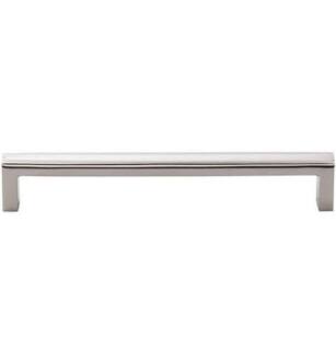 Top Knobs SS90 Stainless Steel 7 5/8" Center to Center Steel Cabinet Pull in Polished Stainless Steel
