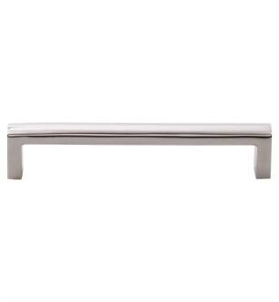 Top Knobs SS89 Stainless Steel 6 3/8" Center to Center Steel Cabinet Pull in Stainless Steel