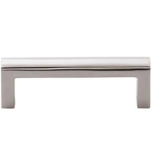Top Knobs SS87 Stainless II 3 3/4" Center to Center Stainless Steel Cabinet Pull in Polished Stainless Steel