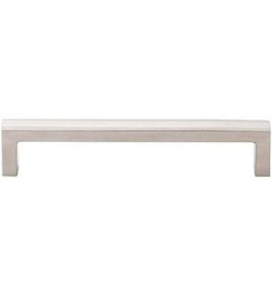 Top Knobs SS84 Stainless II 6 3/8" Center to Center Stainless Steel Cabinet Pull in Brushed Stainless Steel