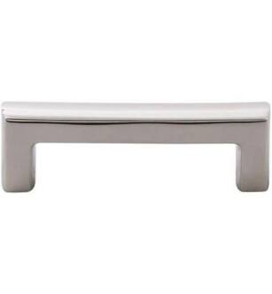 Top Knobs SS53 Stainless Steel 3 3/4" Center to Center Steel Hollow Cabinet Pull in Stainless Steel