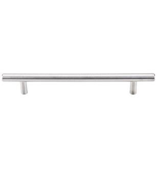 Top Knobs SS5 Stainless Steel 6 3/8" Center to Center Steel Solid Bar Cabinet Pull in Stainless Steel