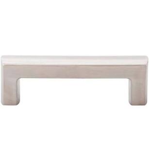 Top Knobs SS48 Stainless Steel 3 3/4" Center to Center Steel Hollow Cabinet Pull in Stainless Steel