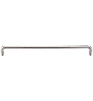 Top Knobs SS36 Stainless Steel 11 3/8" Center to Center Steel Bent Bar Cabinet Pull in Stainless Steel