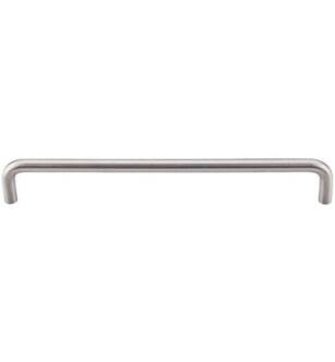 Top Knobs SS35 Stainless Steel 8 7/8" Center to Center Steel Bent Bar Cabinet Pull in Stainless Steel