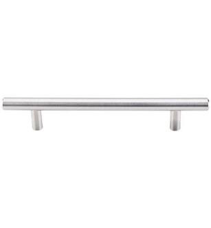 Top Knobs SS4 Stainless Steel 5 1/8" Center to Center Steel Solid Bar Cabinet Pull in Stainless Steel