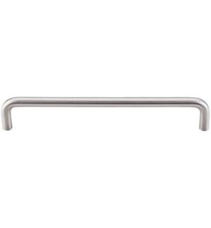 Top Knobs SS34 Stainless Steel 7 5/8" Center to Center Steel Bent Bar Cabinet Pull in Stainless Steel