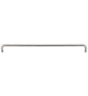 Top Knobs SS29 Stainless Steel 11 3/8" Center to Center Steel Bent Bar Cabinet Pull in Stainless Steel