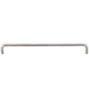 Top Knobs SS28 Stainless Steel 8 7/8" Center to Center Steel Bent Bar Cabinet Pull in Stainless Steel
