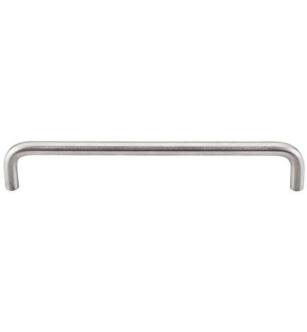 Top Knobs SS26 Stainless Steel 6 3/8" Center to Center Steel Bent Bar Cabinet Pull in Stainless Steel