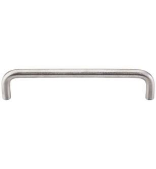 Top Knobs SS25 Stainless Steel 5 1/8" Center to Center Steel Bent Bar Cabinet Pull in Stainless Steel