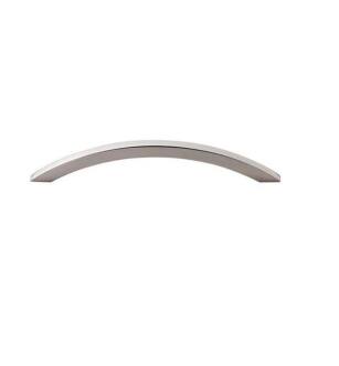 Top Knobs SS17 Stainless Steel 8 7/8" Center to Center Steel Solid Bowed Bar Cabinet Pull in Stainless Steel