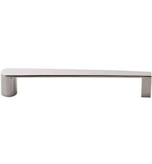 Top Knobs SS115 Stainless II 6 3/8" Center to Center Stainless Steel Cabinet Pull in Polished Stainless Steel
