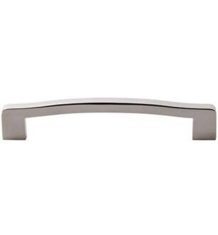 Top Knobs SS110 Stainless Steel 6 3/8" Center to Center Steel Cabinet Pull in Stainless Steel