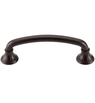 Top Knobs M967 Edwardian 4" Center to Center Zinc Alloy Lund Cabinet Pull in Oil Rubbed Bronze